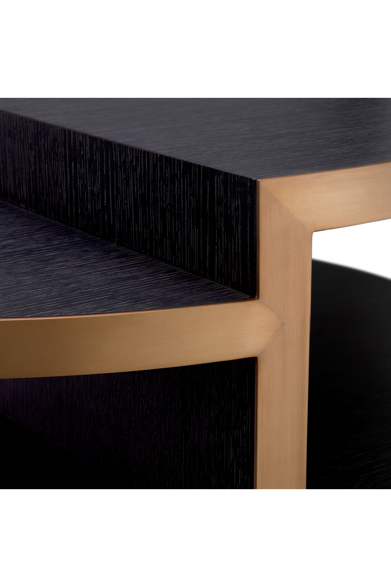 Black Oak Modern Coffee Table | Eichholtz Nilo | Eichholtzmiami.com