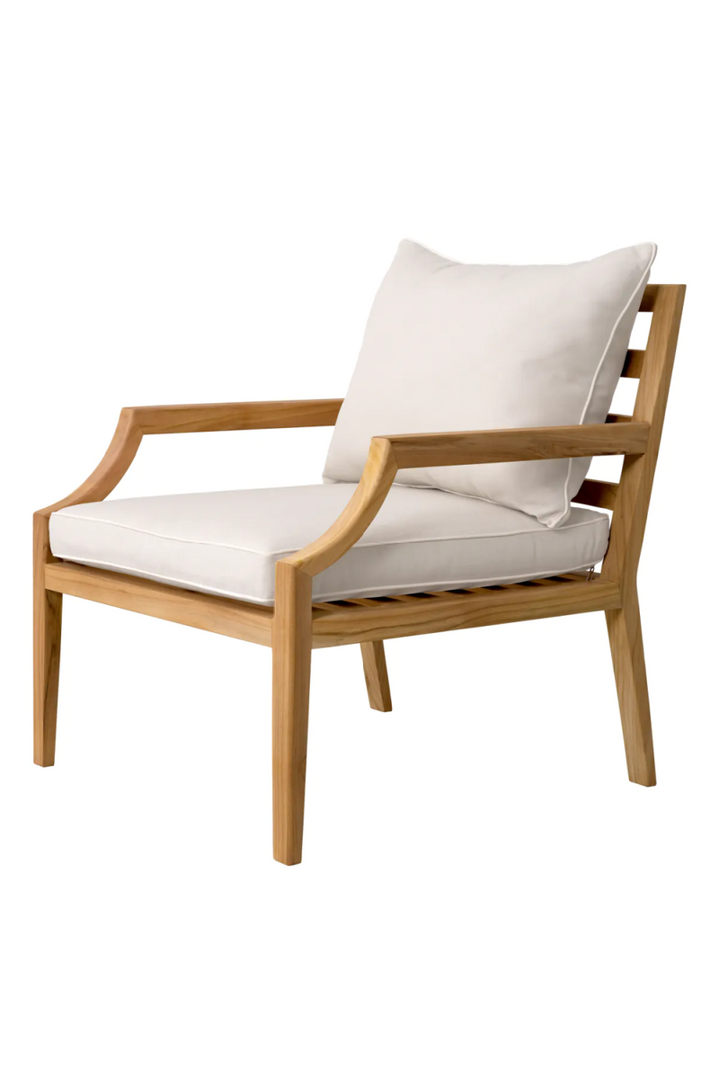 Natural Teak Lounge Chair | Eichholtz Hera | Eichholtzmiami.com