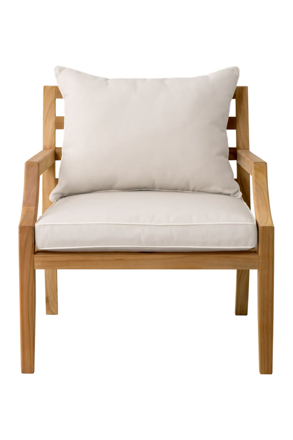 Natural Teak Lounge Chair | Eichholtz Hera | Eichholtzmiami.com