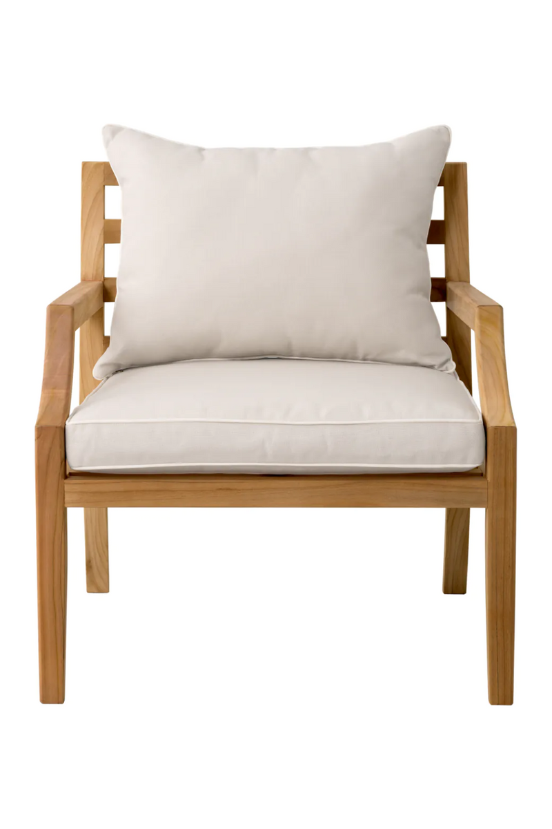 Natural Teak Lounge Chair | Eichholtz Hera | Eichholtzmiami.com