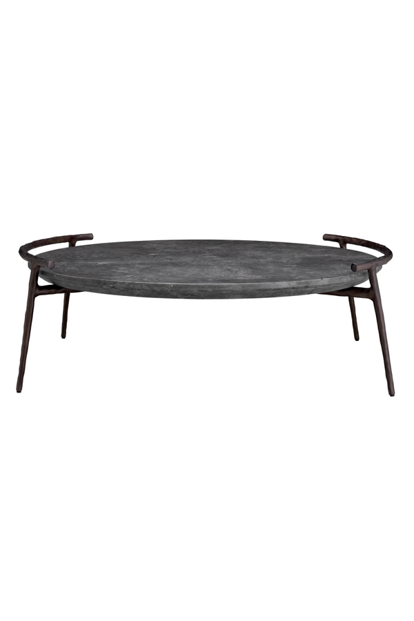 Gray Marble Rustic Coffee Table | Eichholtz Arca | Eichholtzmiami.com