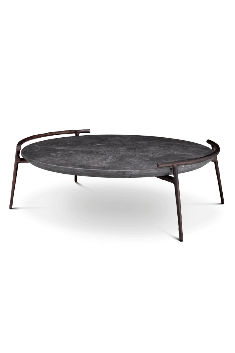 Gray Marble Rustic Coffee Table | Eichholtz Arca | Eichholtzmiami.com