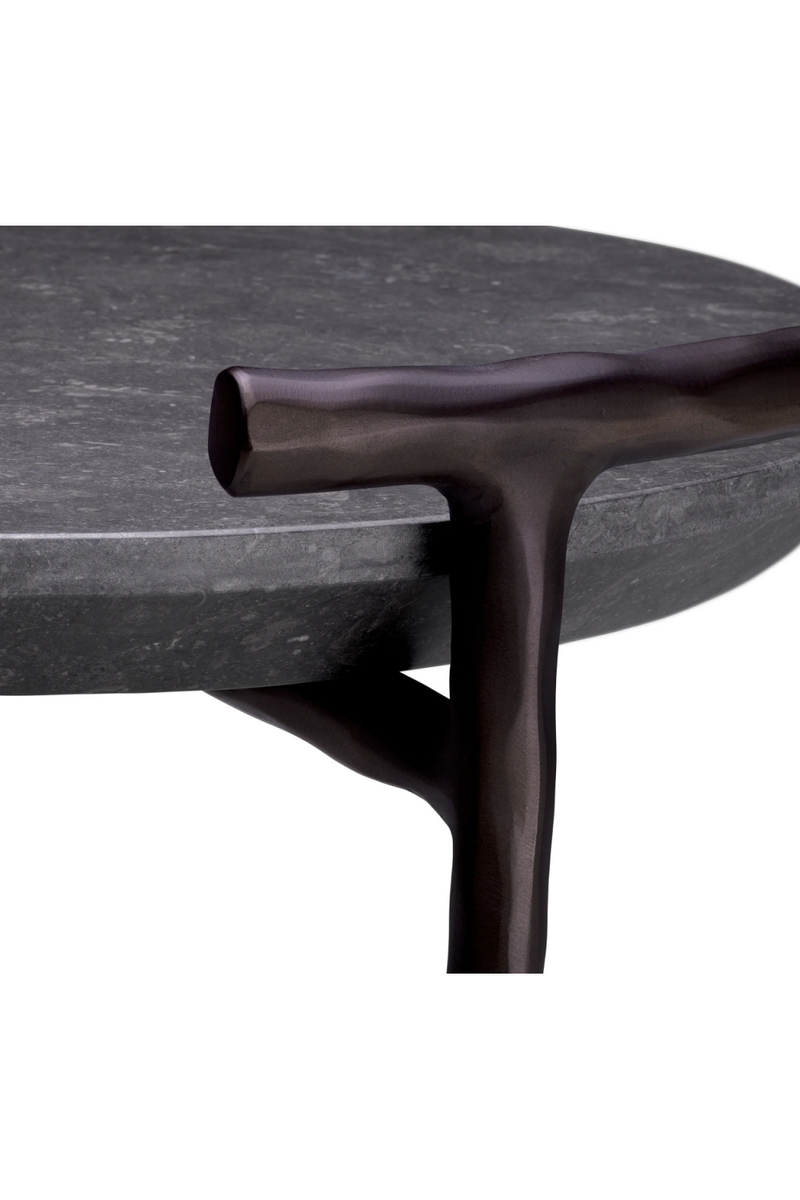 Gray Marble Rustic Side Table | Eichholtz Arca | Eichholtzmiami.com