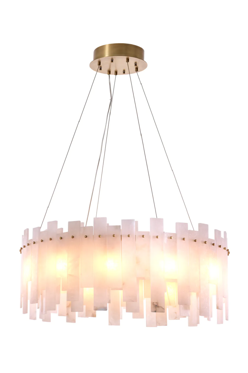 Alabaster Modern Chandelier | Eichholtz Pizzorni | Eichholtzmiami.com