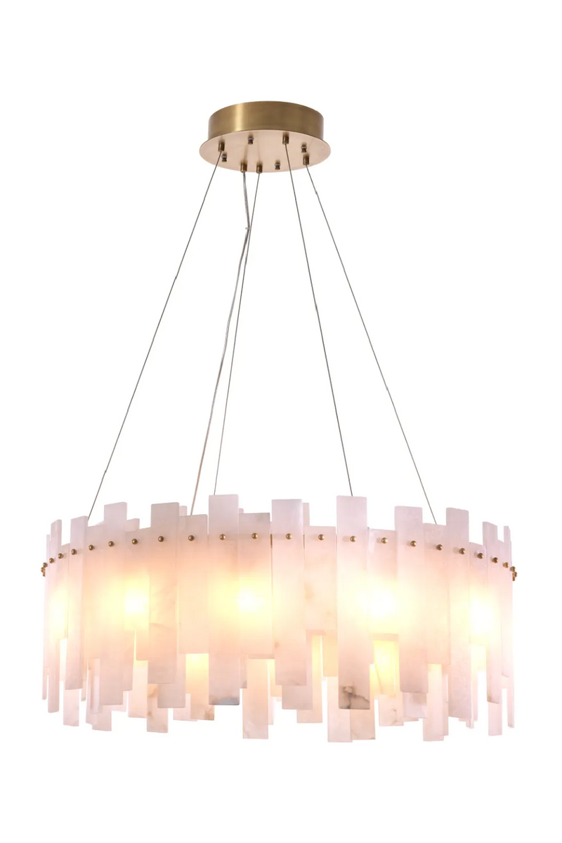 Alabaster Modern Chandelier | Eichholtz Pizzorni | Eichholtzmiami.com