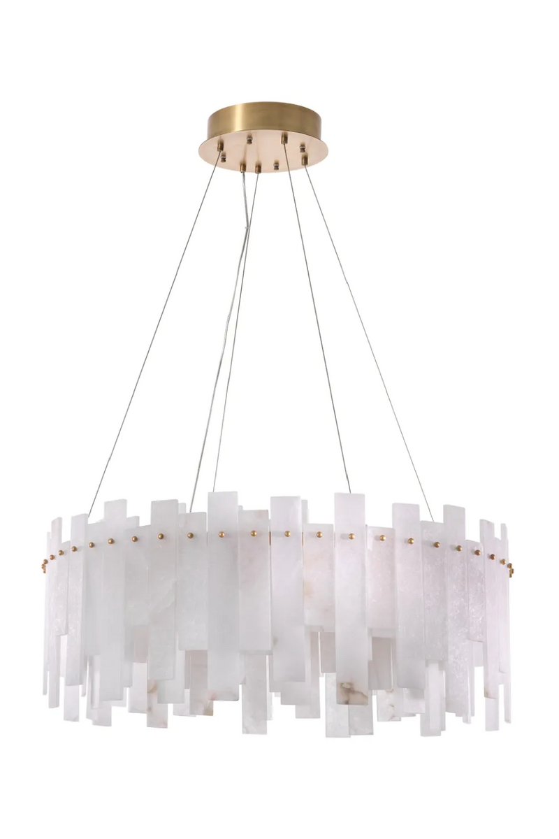 Alabaster Modern Chandelier | Eichholtz Pizzorni | Eichholtzmiami.com