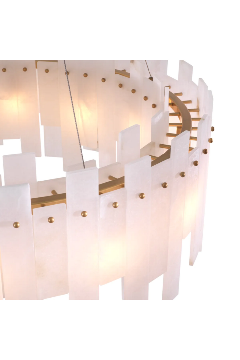 Alabaster Modern Chandelier | Eichholtz Pizzorni | Eichholtzmiami.com