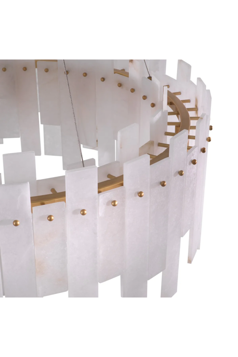 Alabaster Modern Chandelier | Eichholtz Pizzorni | Eichholtzmiami.com