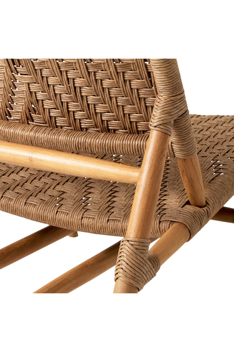 Weave Outdoor Chair & Foot Stool | Eichholtz Laroc | Eichholtzmiami.com