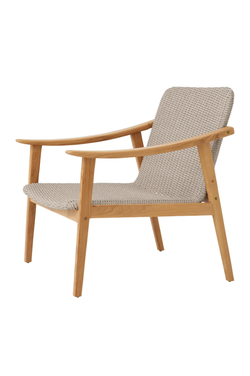 Taupe Weave Outdoor Lounge Chair | Eichholtz Honolulu | Eiccholtzmiami.com