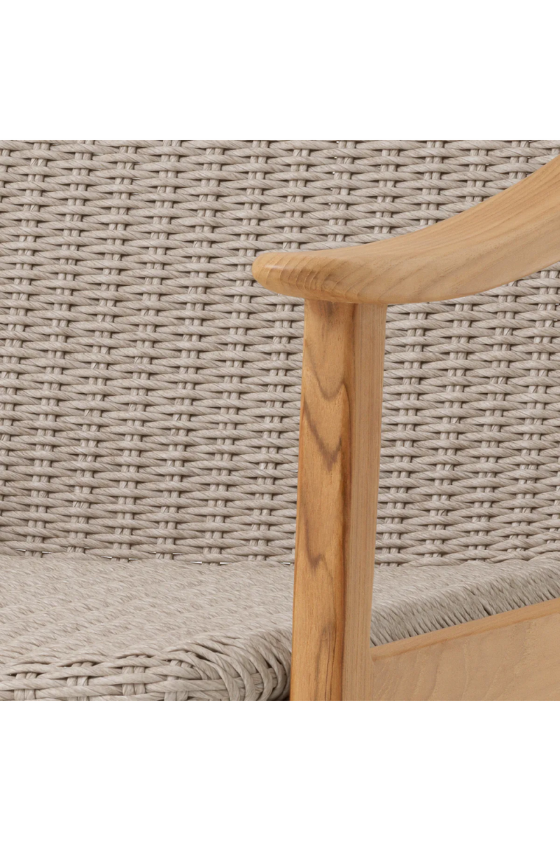 Taupe Weave Outdoor Lounge Chair | Eichholtz Honolulu | Eiccholtzmiami.com
