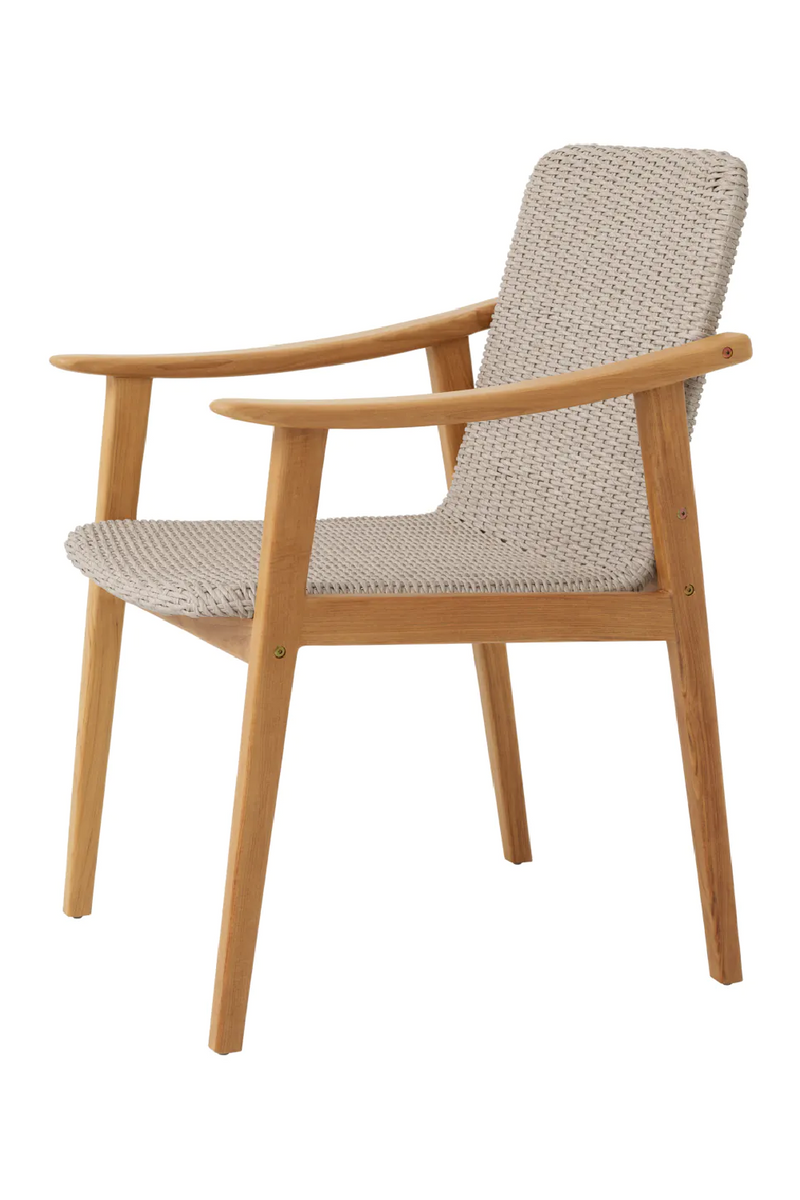 Taupe Weave Outdoor Dining Chair | Eichholtz Honolulu | Eiccholtzmiami.com