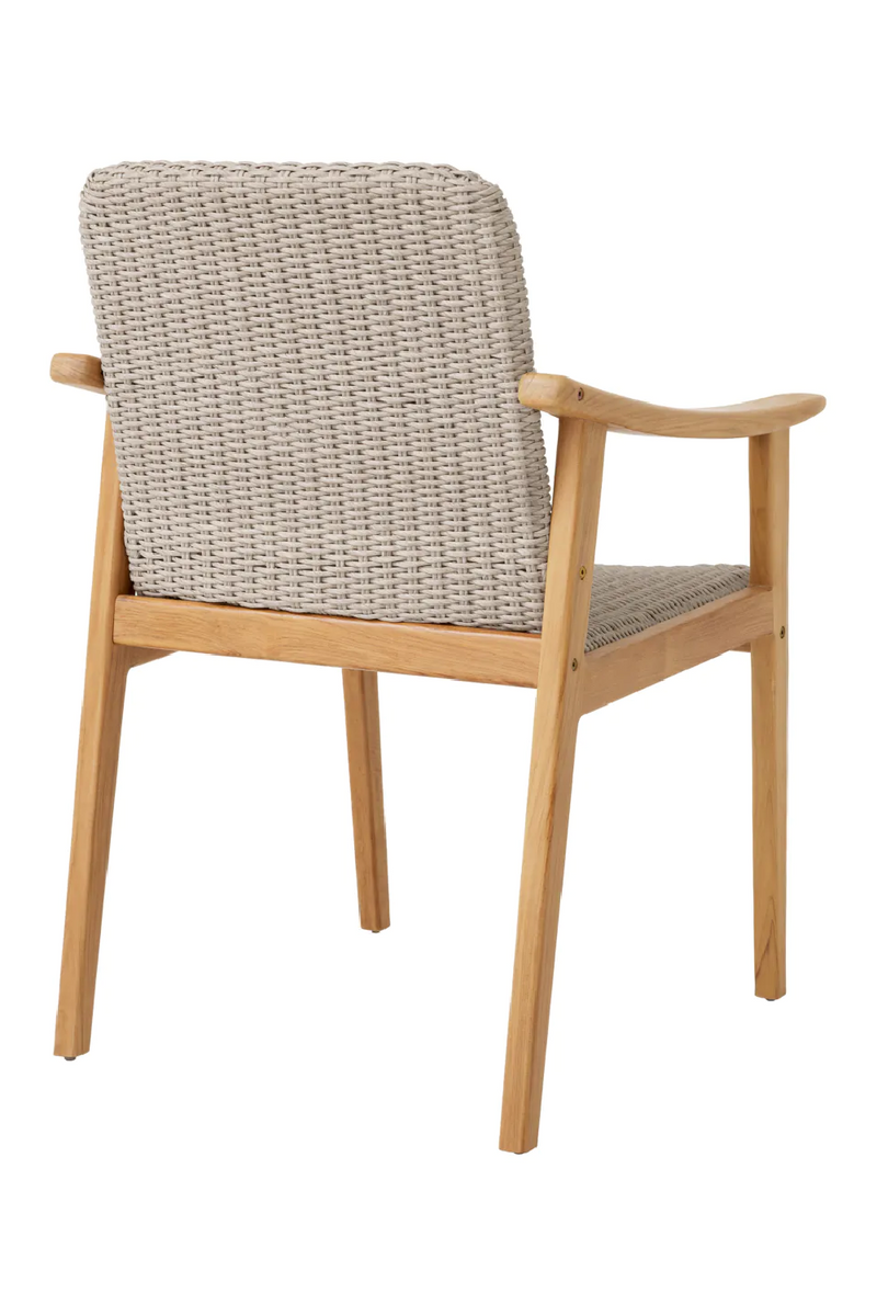 Taupe Weave Outdoor Dining Chair | Eichholtz Honolulu | Eiccholtzmiami.com