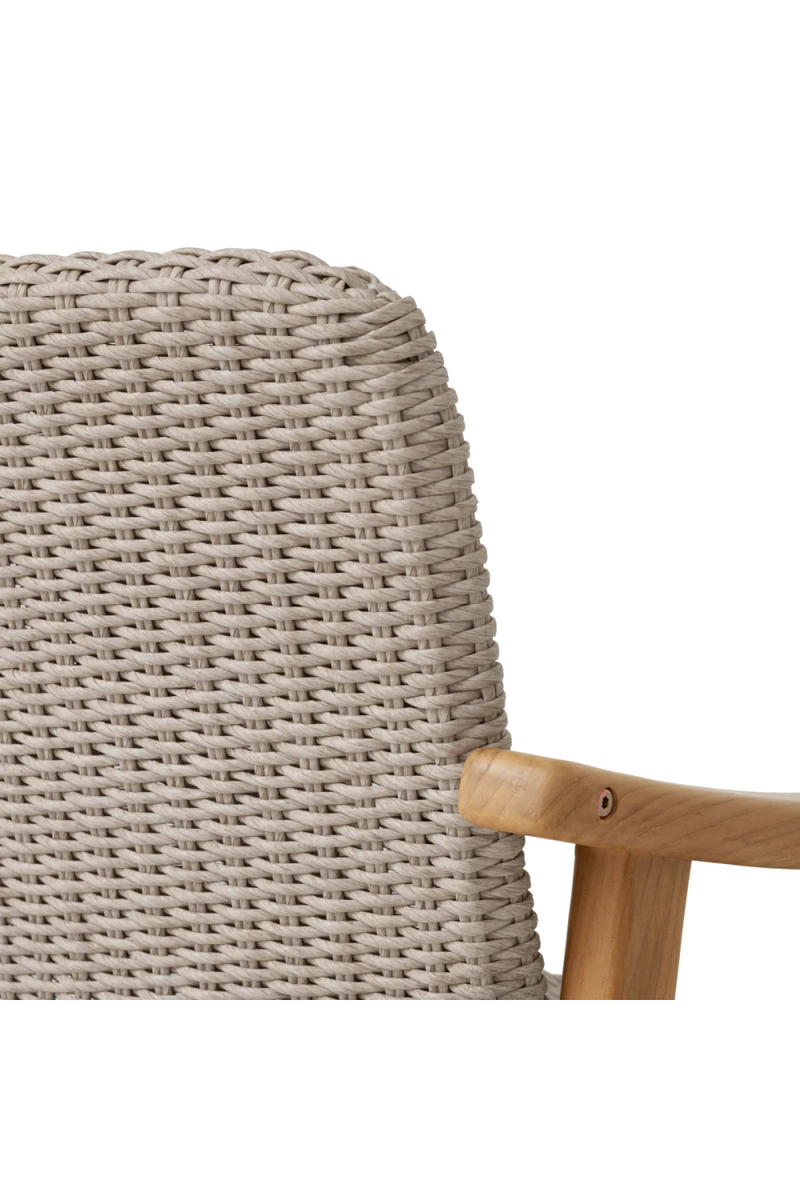 Taupe Weave Outdoor Dining Chair | Eichholtz Honolulu | Eiccholtzmiami.com