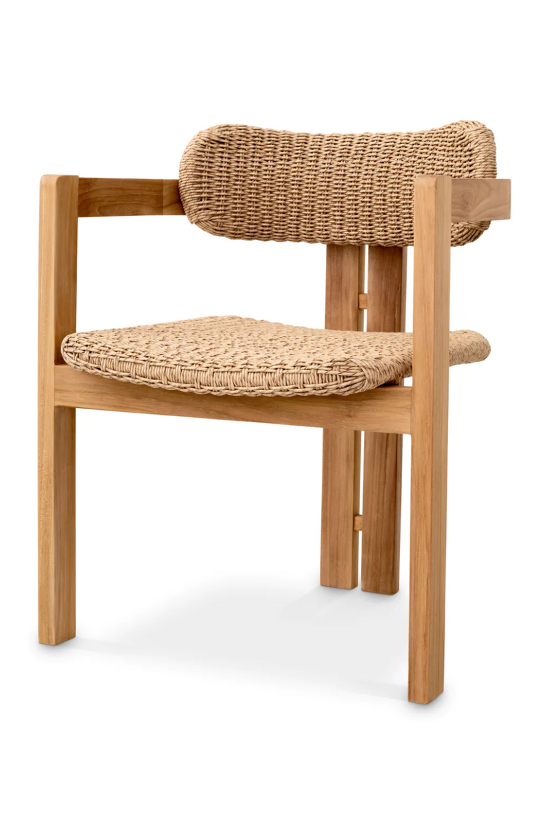 Modern Wooden Outdoor Dining Chair | Eichholtz Donato | Eichholtzmiami.com