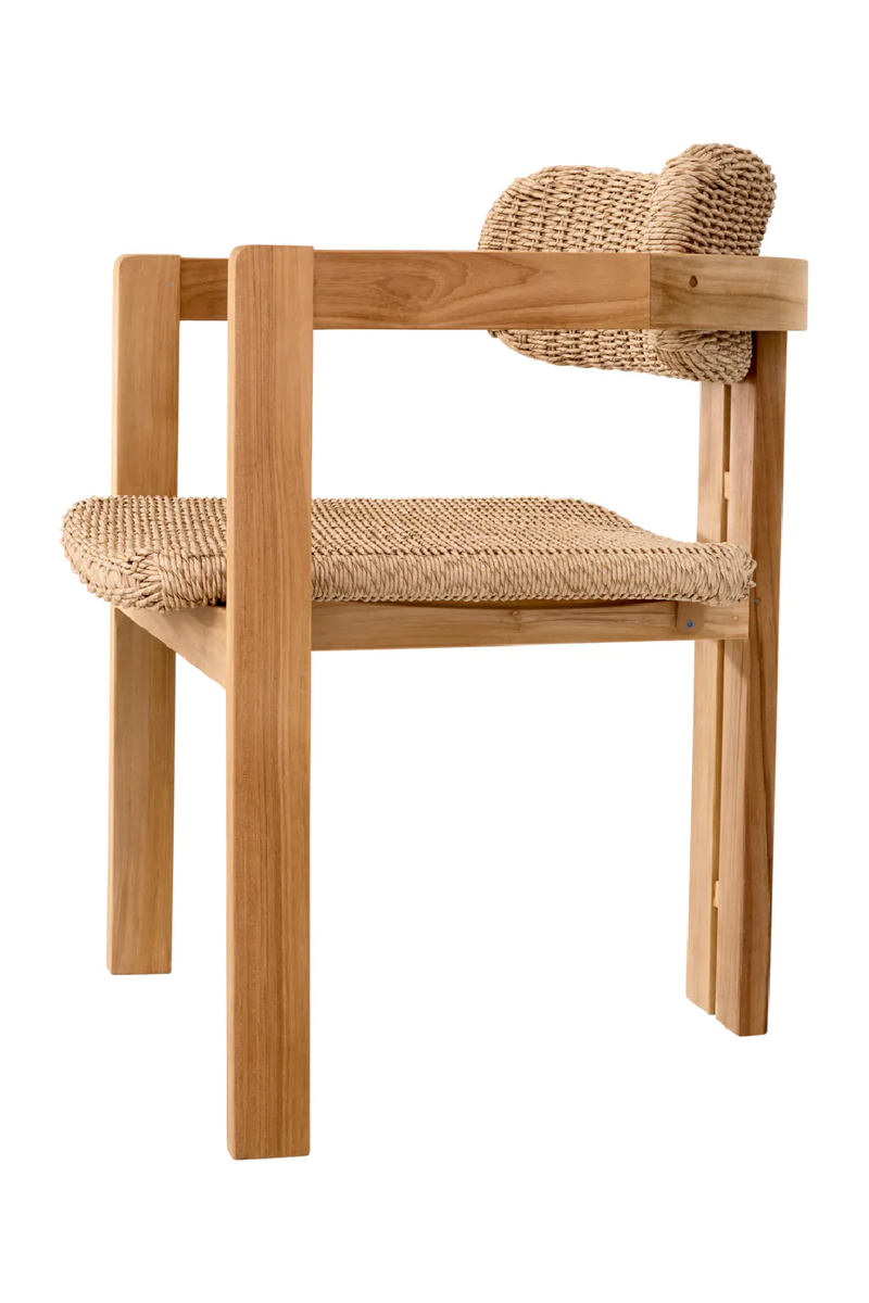 Modern Wooden Outdoor Dining Chair | Eichholtz Donato | Eichholtzmiami.com