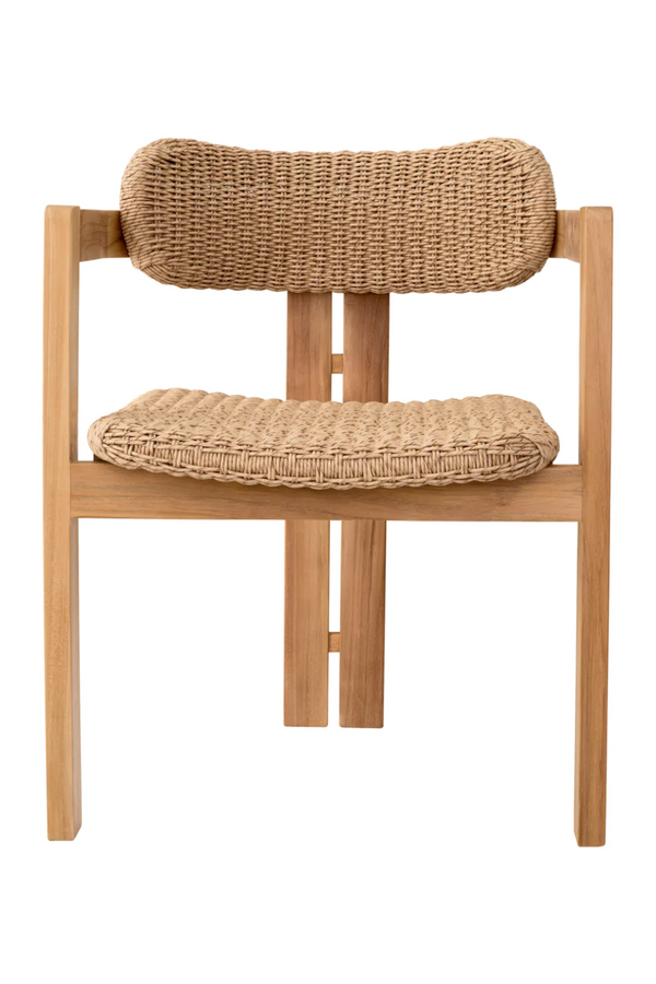 Modern Wooden Outdoor Dining Chair | Eichholtz Donato | Eichholtzmiami.com