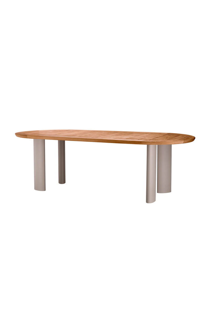 Oval Teak Outdoor Dining Table | Eichholtz Mogador | Eichholtzmiami.com