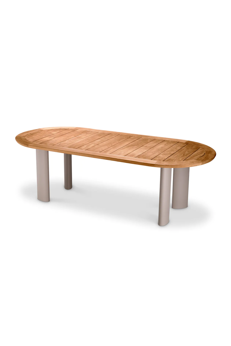 Oval Teak Outdoor Dining Table | Eichholtz Mogador | Eichholtzmiami.com