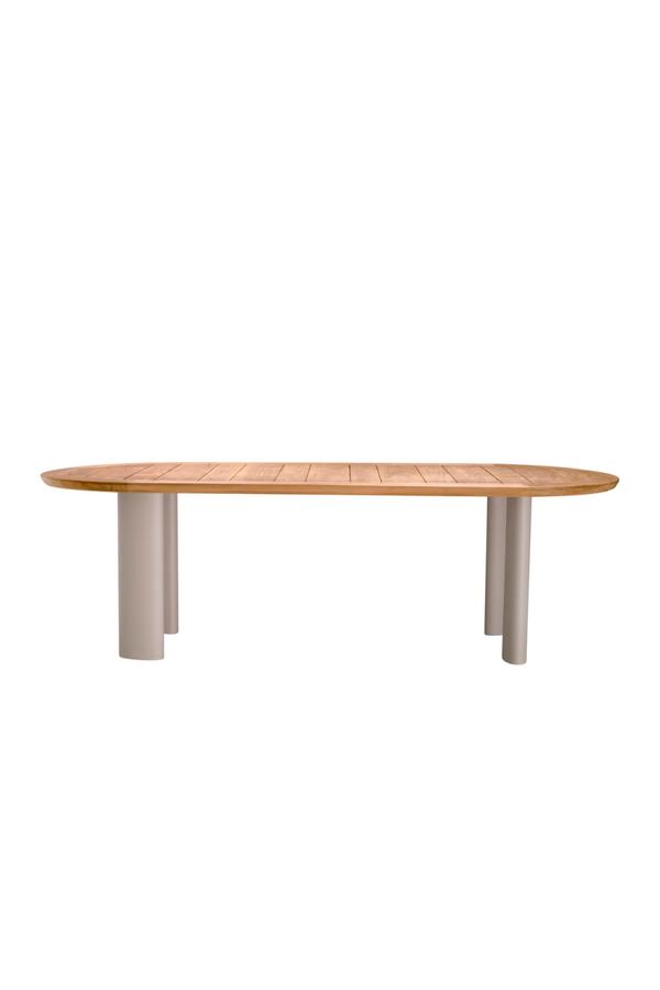 Oval Teak Outdoor Dining Table | Eichholtz Mogador | Eichholtzmiami.com