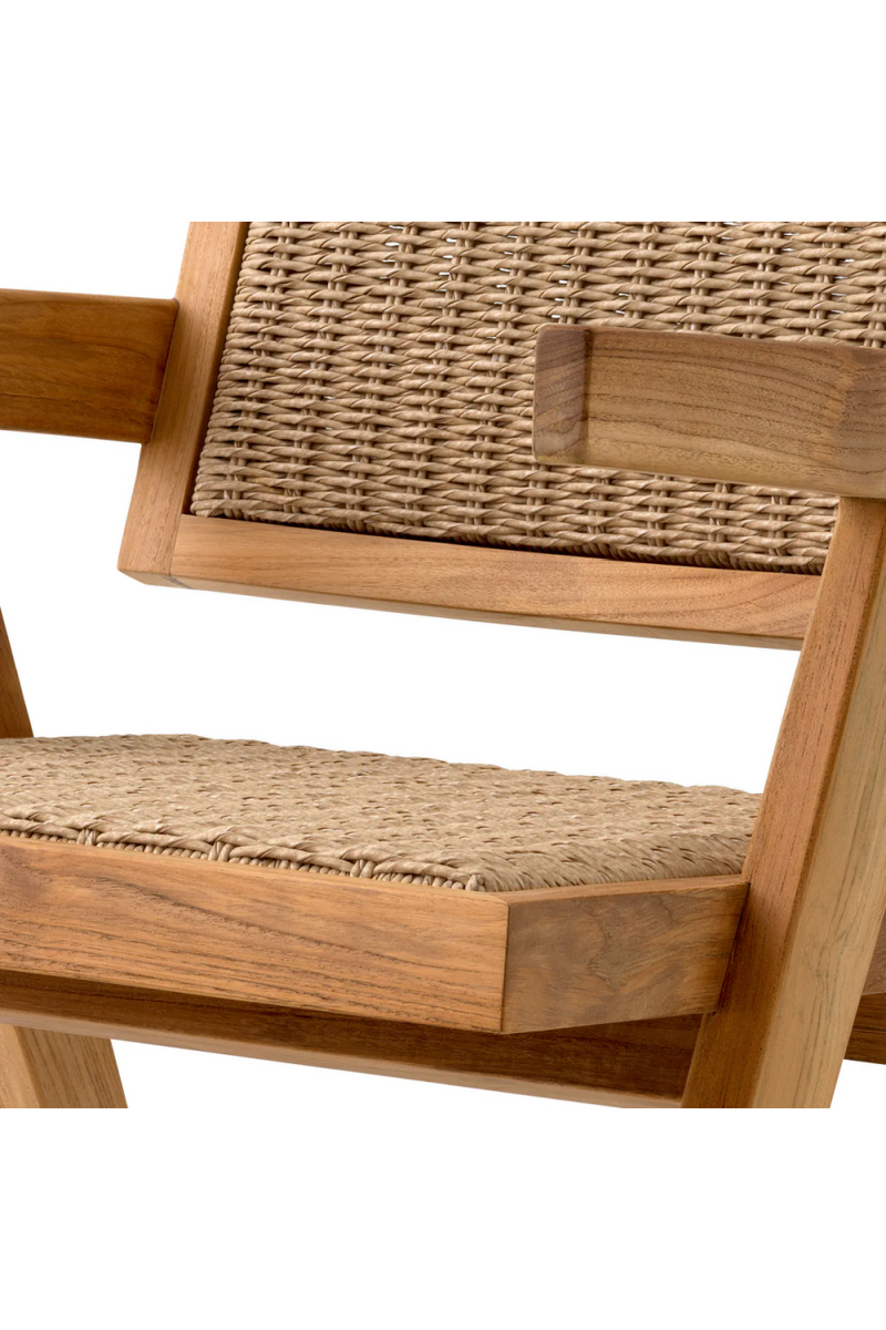 Wood Framed Weave Dining Armchair | Eichholtz Kristo | Eichholtzmiami.com