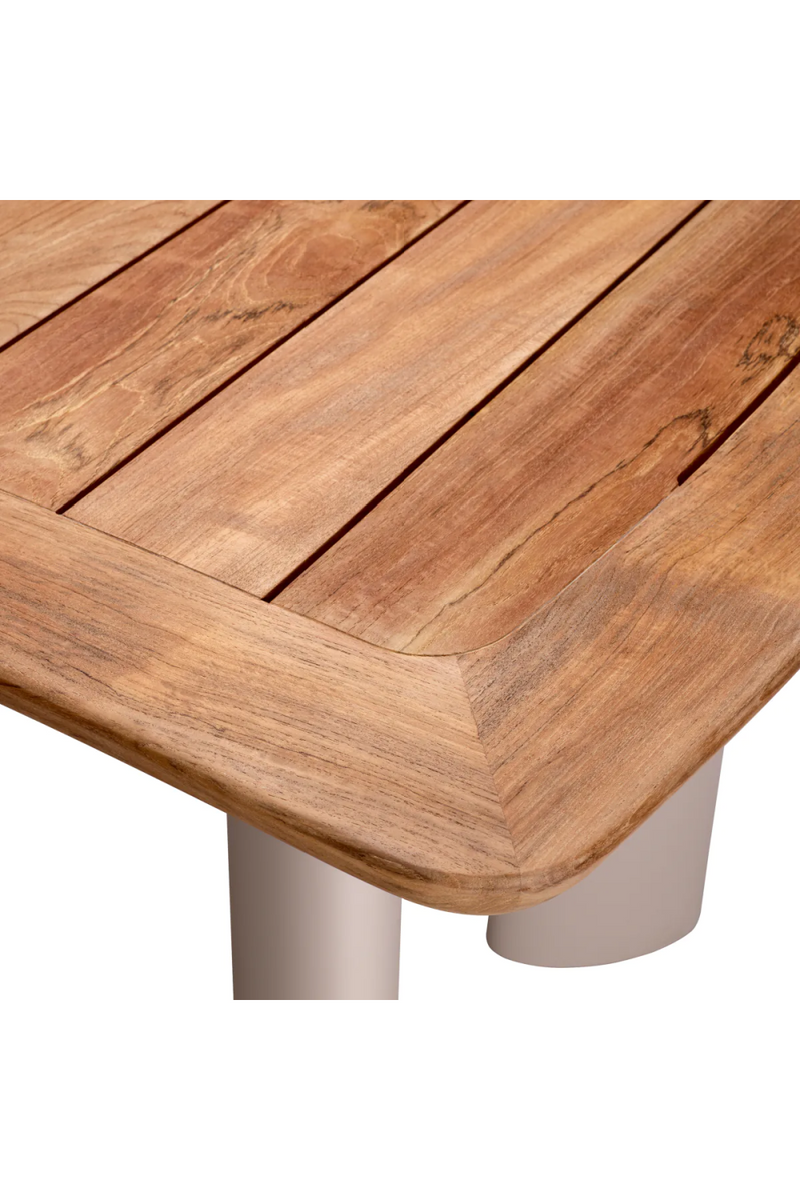 Slatted Teak Outdoor Dining Table | Eichholtz Osario | Eichholtzmiami.com