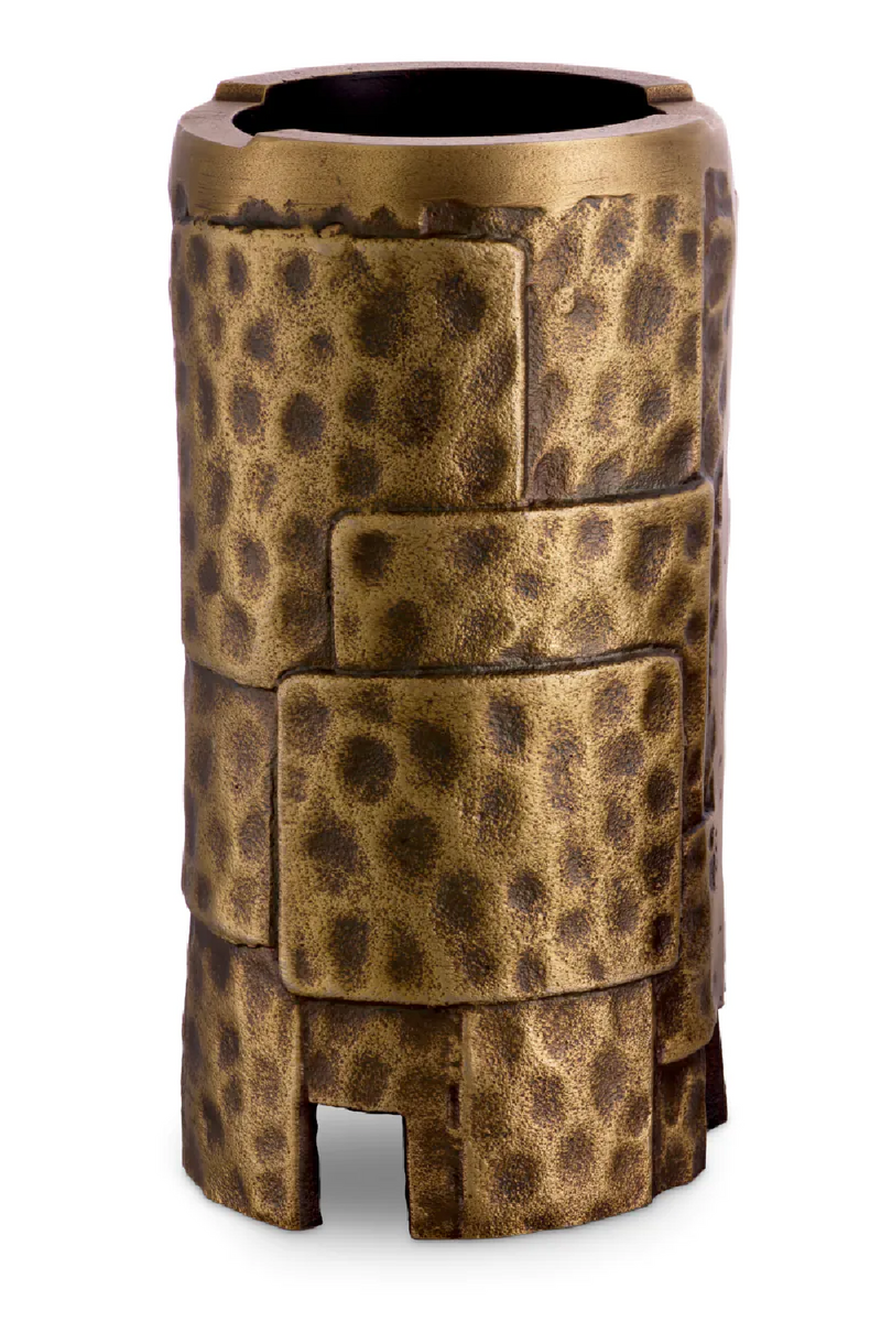 Vintage Brass Candle Holder Set (3) | Eichholtz Laurentios | Eichholtzmiami.com