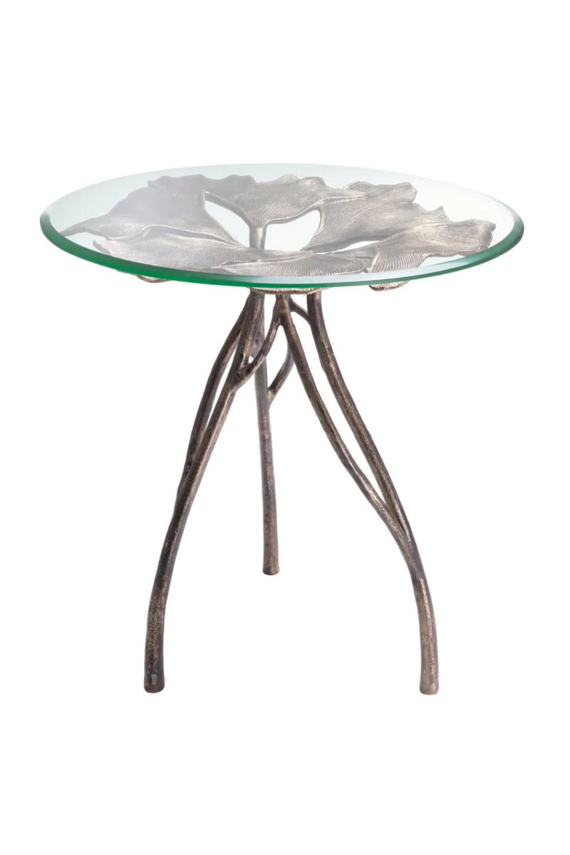 Round Glass Side Table | Eichholtz Poseidon | Eichholtzmiami.com