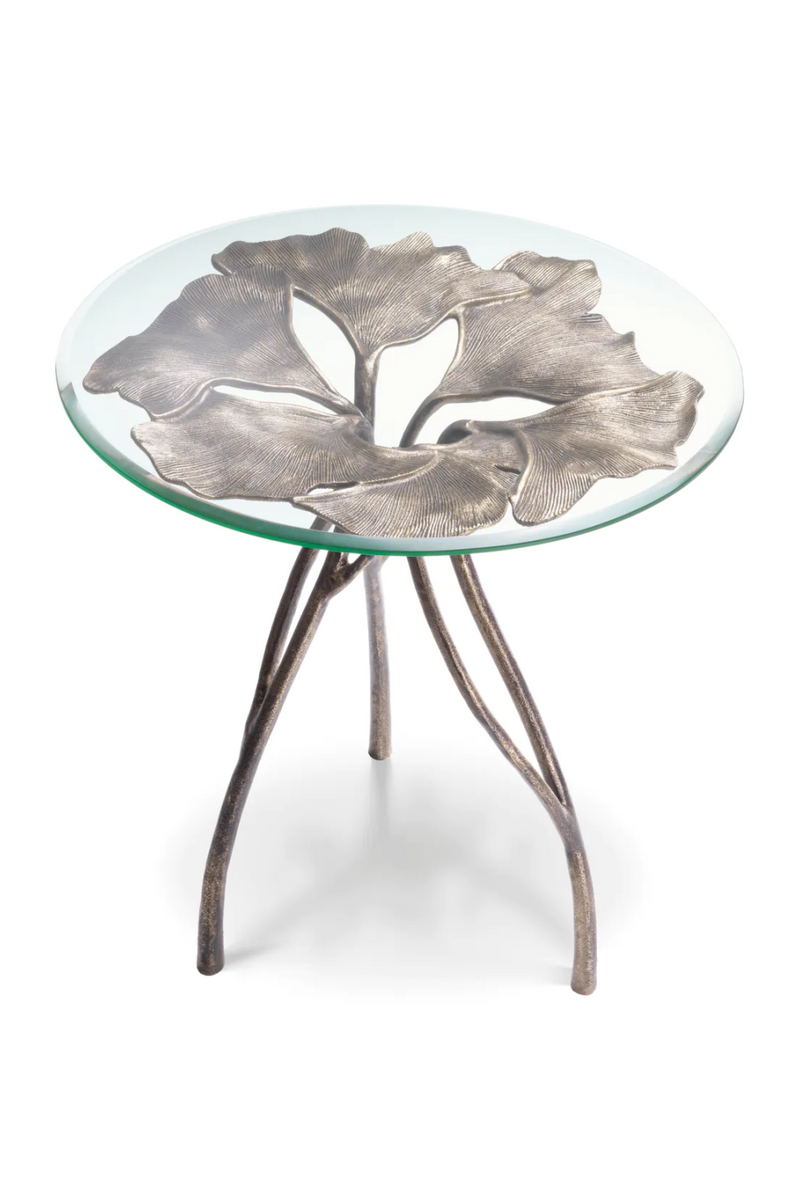 Round Glass Side Table | Eichholtz Poseidon | Eichholtzmiami.com