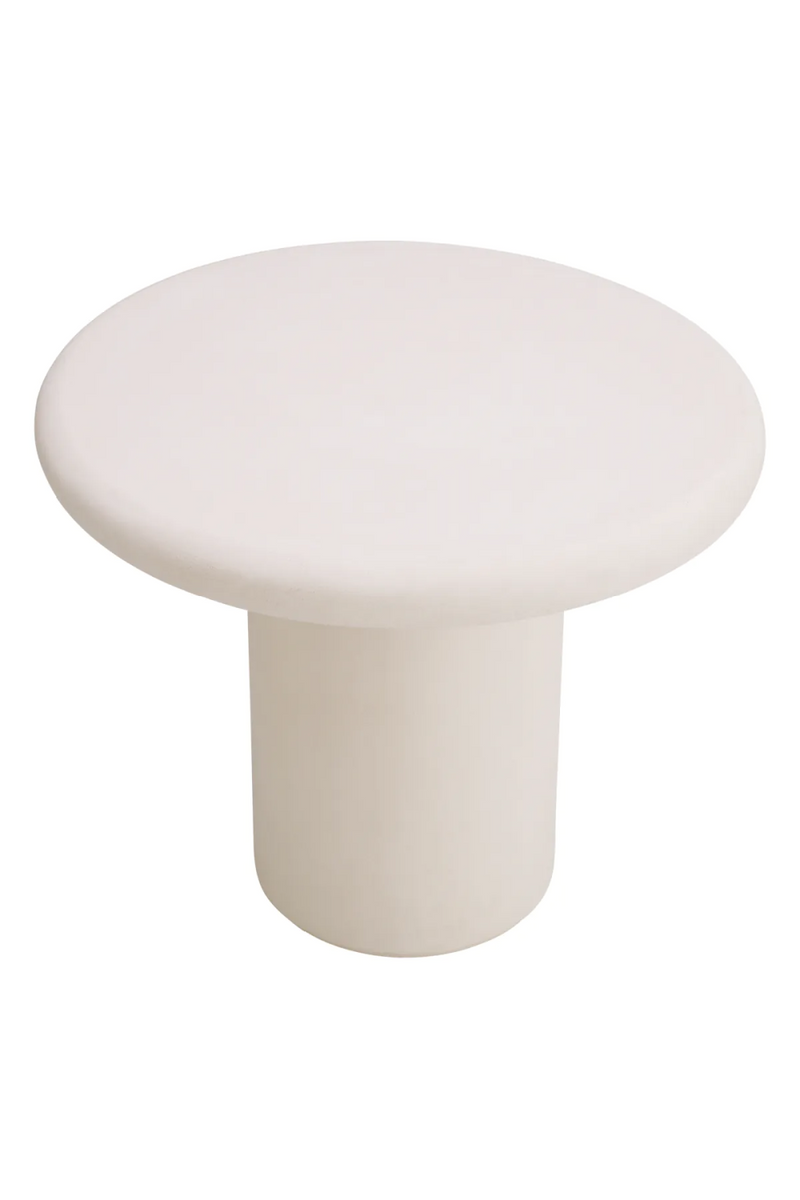 Cream Round Outdoor Side Table | Eichholtz Vitalis | Eichholtzmiami.com