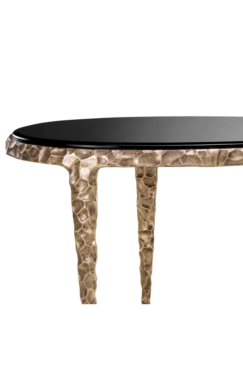 Textured Brass Nesting Side Tables (2) | Eichholtz Livana | Eichholtzmiami.com