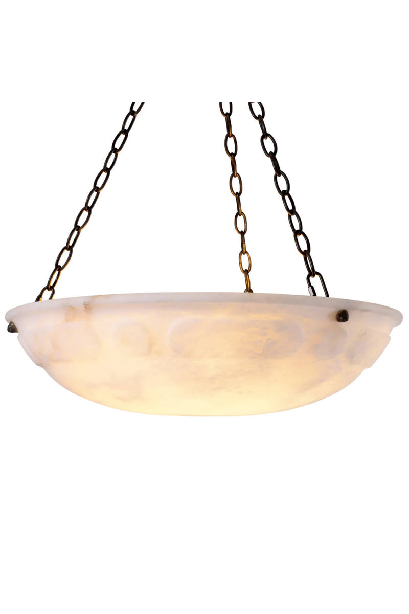 Round Alabaster Hanging Lamp | Eichholtz Novara | Eichholtzmiami.com