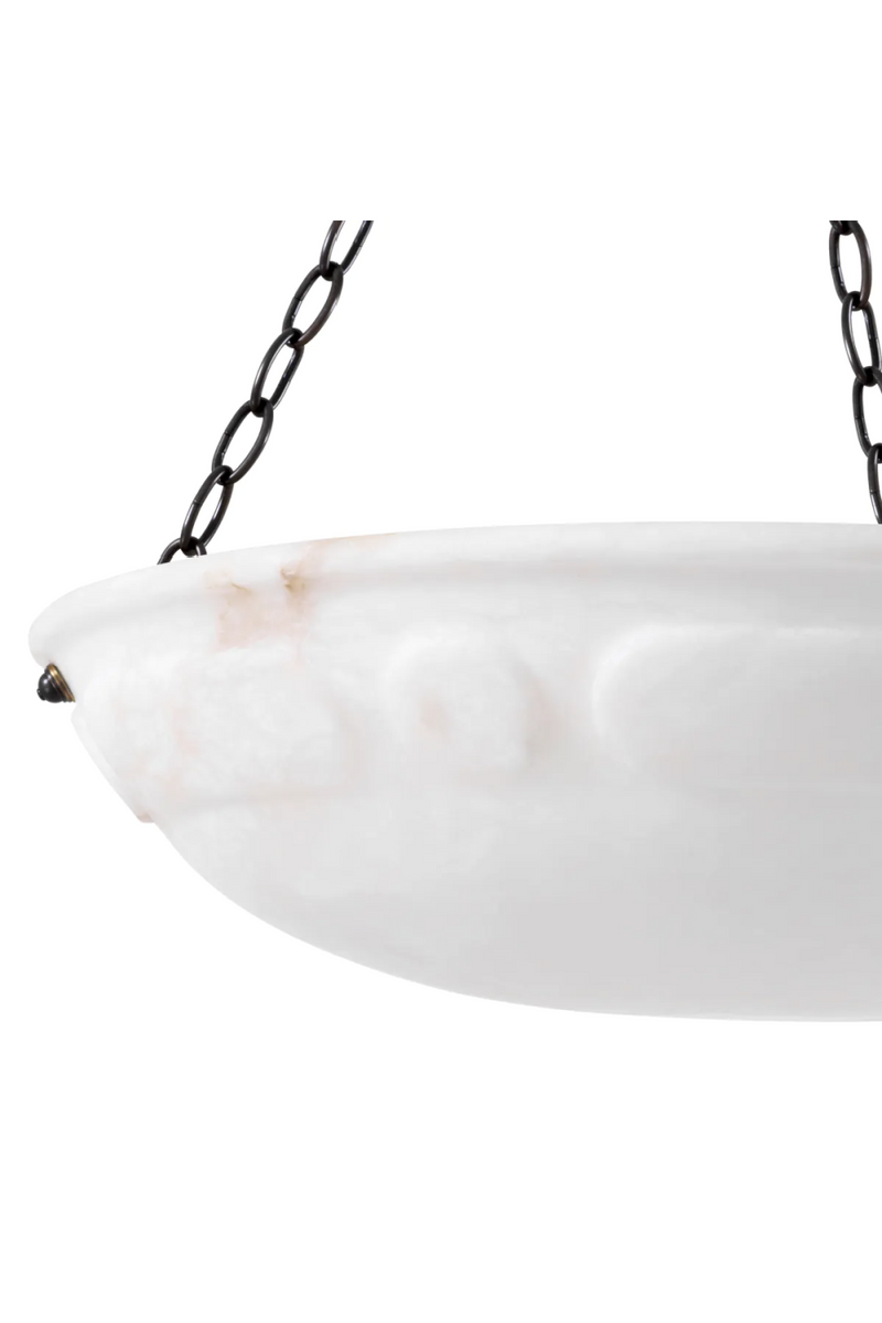 Round Alabaster Hanging Lamp | Eichholtz Novara | Eichholtzmiami.com