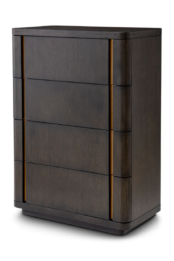 Mocha Oak 4-Drawer Dresser | Eichholtz Modesto | Eichholtzmiami.com