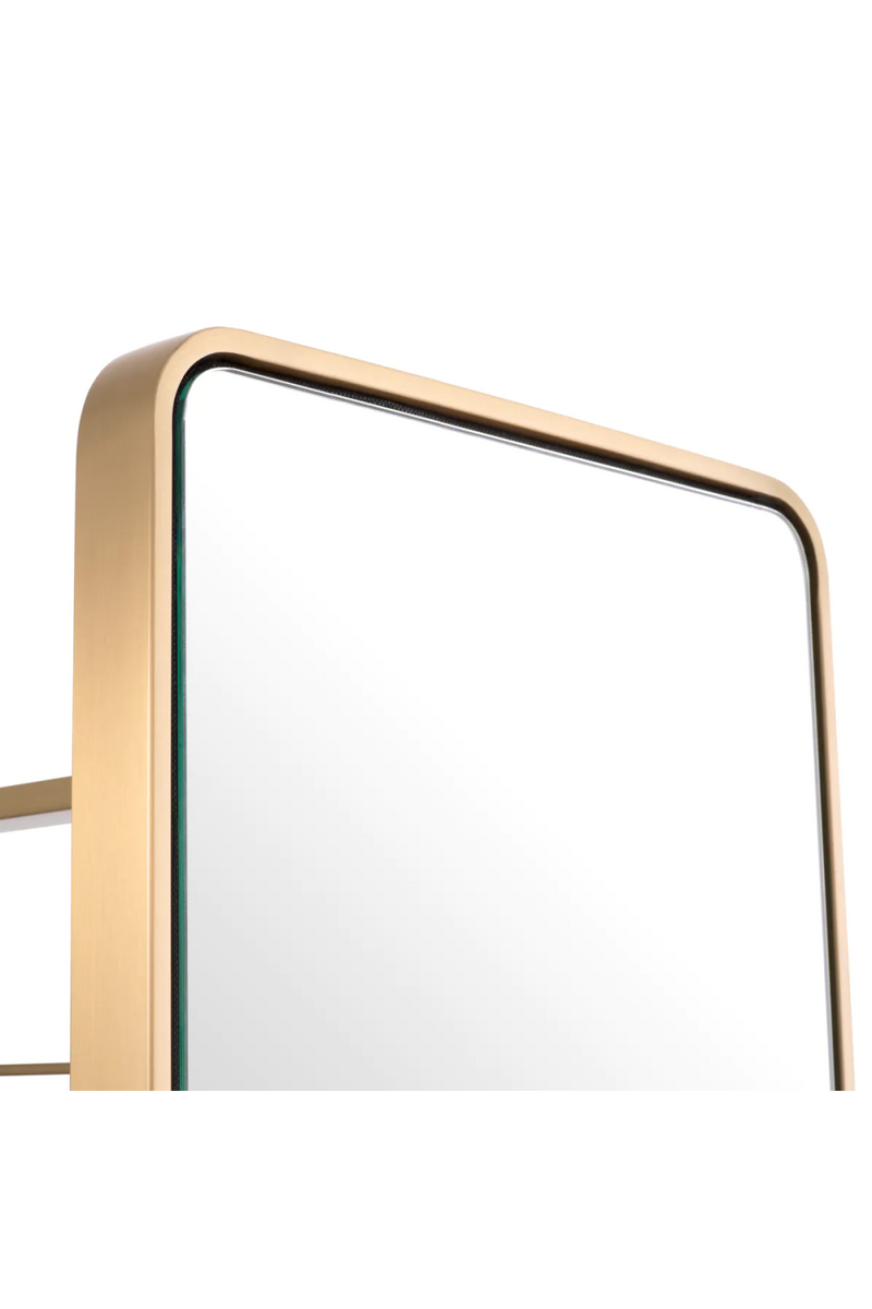Rotating Floor Mirror with Coatrack | Eichholtz Novo | Eichholtzmiami.com