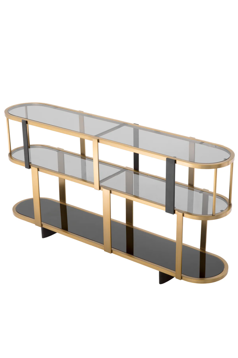 Antique Brass Low Cabinet | Eichholtz Clio | Eichholtzmiami.com