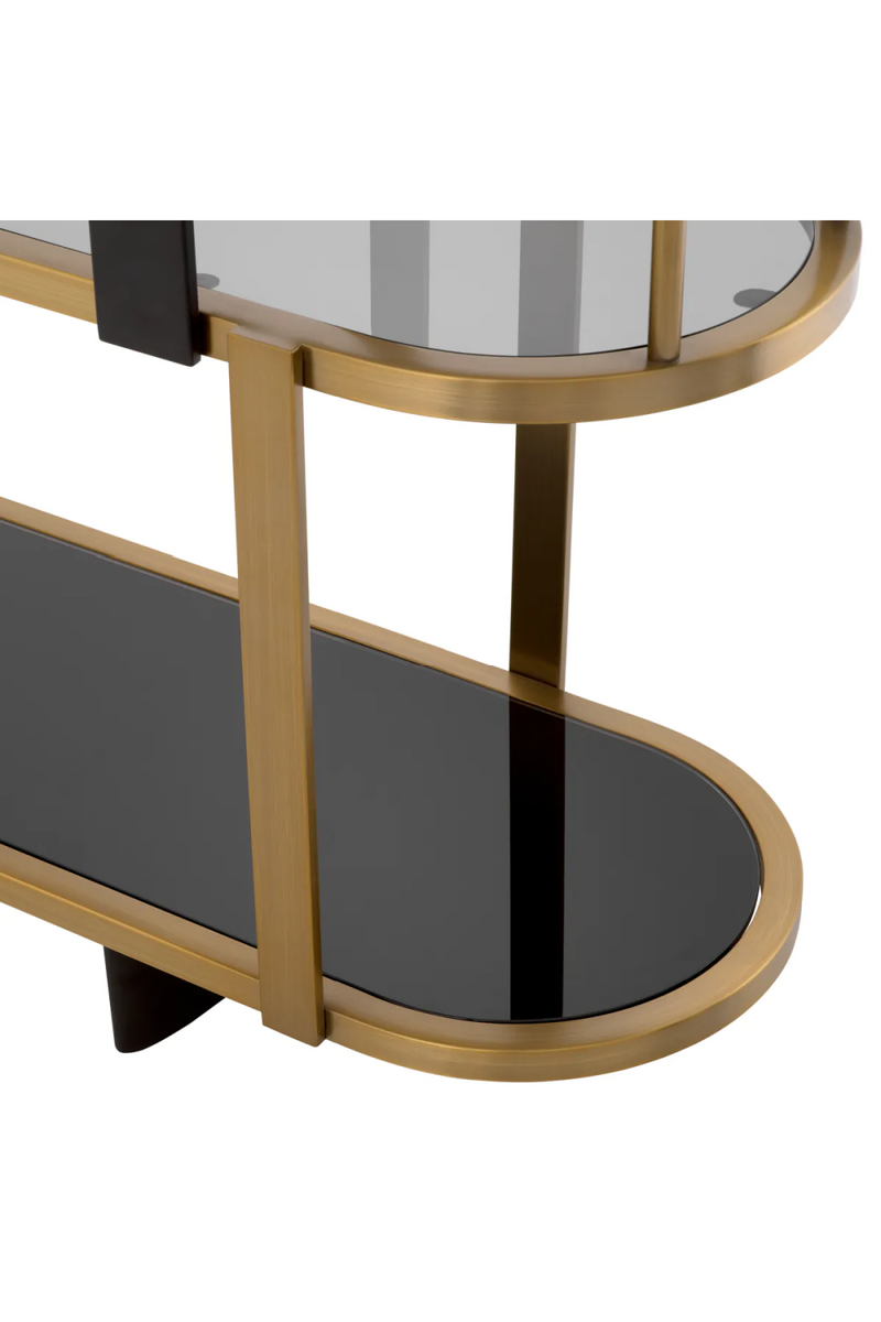 Antique Brass Low Cabinet | Eichholtz Clio | Eichholtzmiami.com