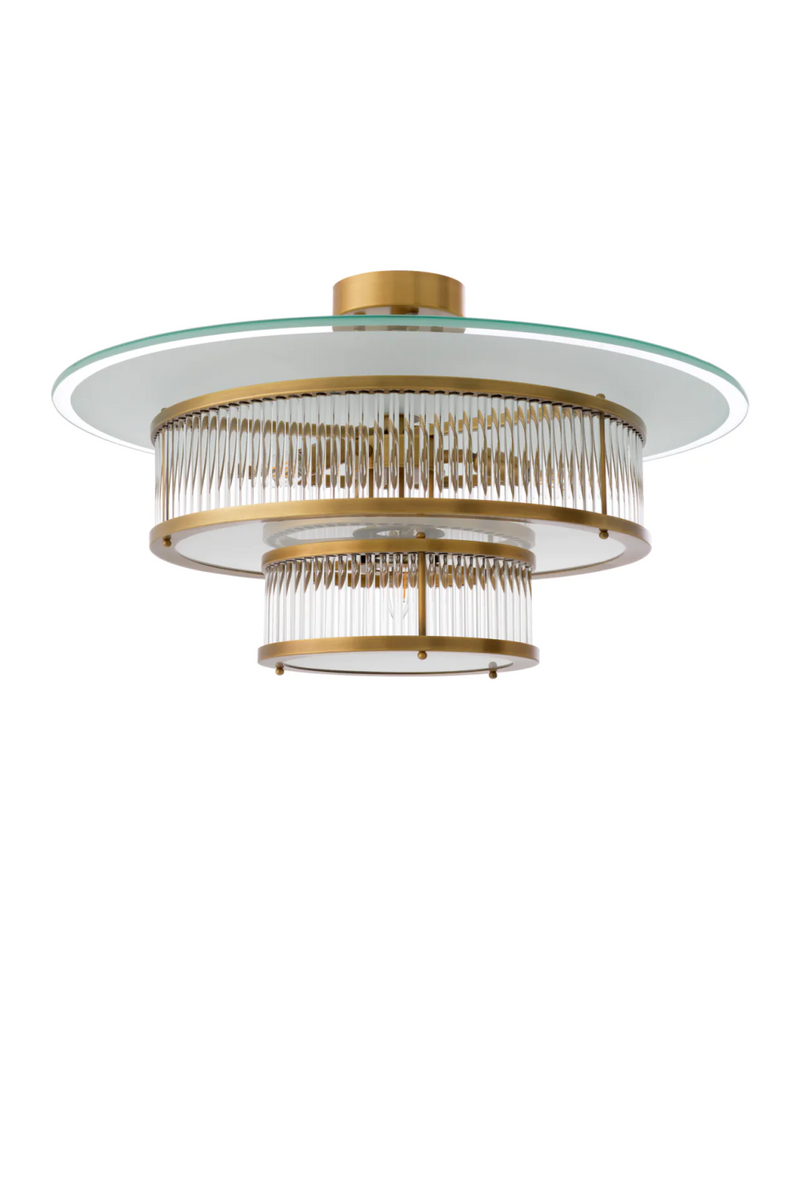 Tiered Glass Ceiling Lamp | Eichholtz Frederic | Eichholtzmiami.com