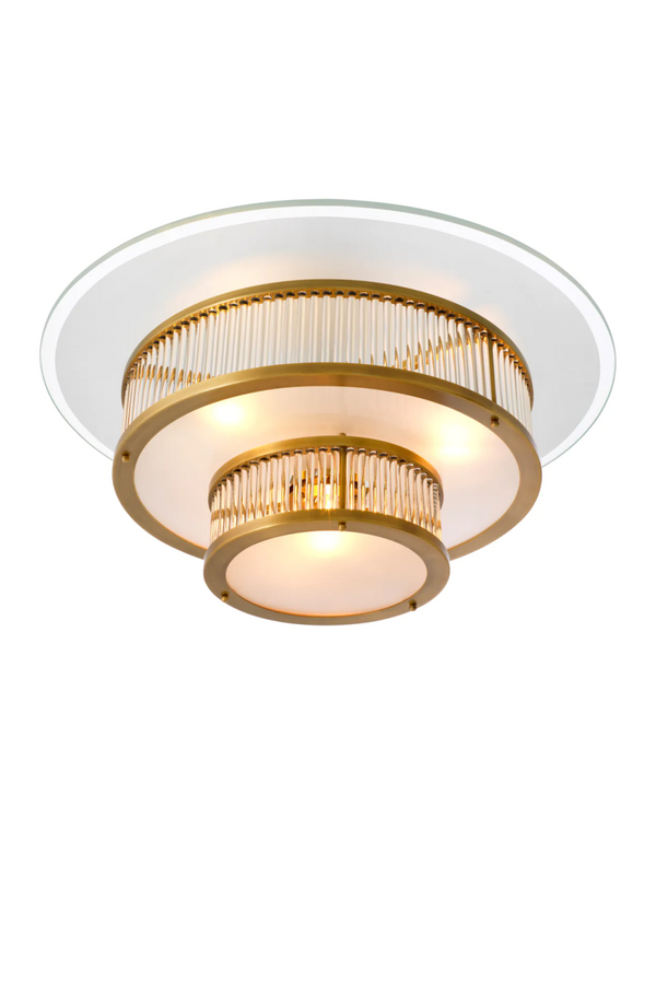 Tiered Glass Ceiling Lamp | Eichholtz Frederic | Eichholtzmiami.com
