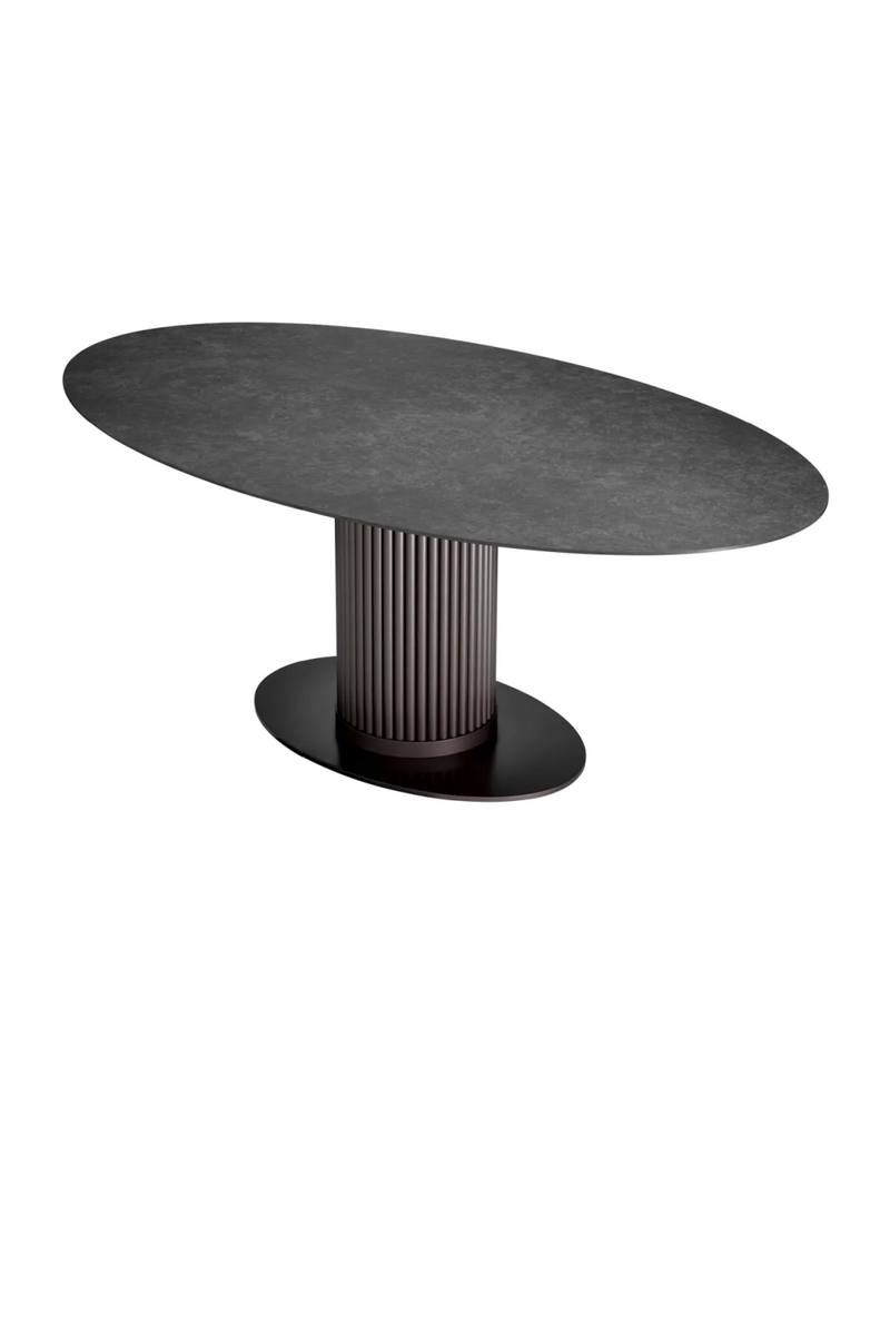 Oval Ceramic Dining Table | Eichholtz Volterra | Eichholtzmiami.com