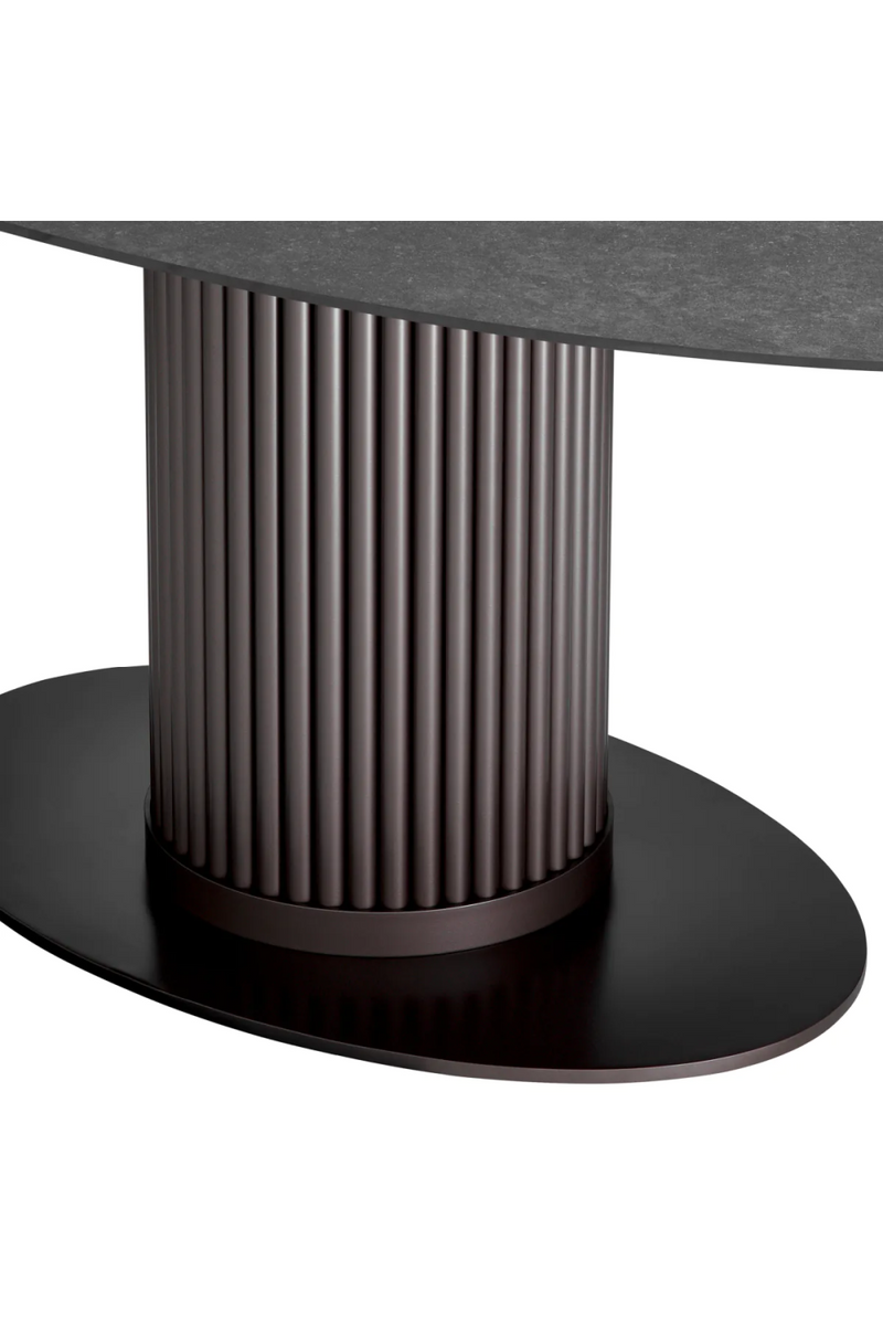 Oval Ceramic Dining Table | Eichholtz Volterra | Eichholtzmiami.com
