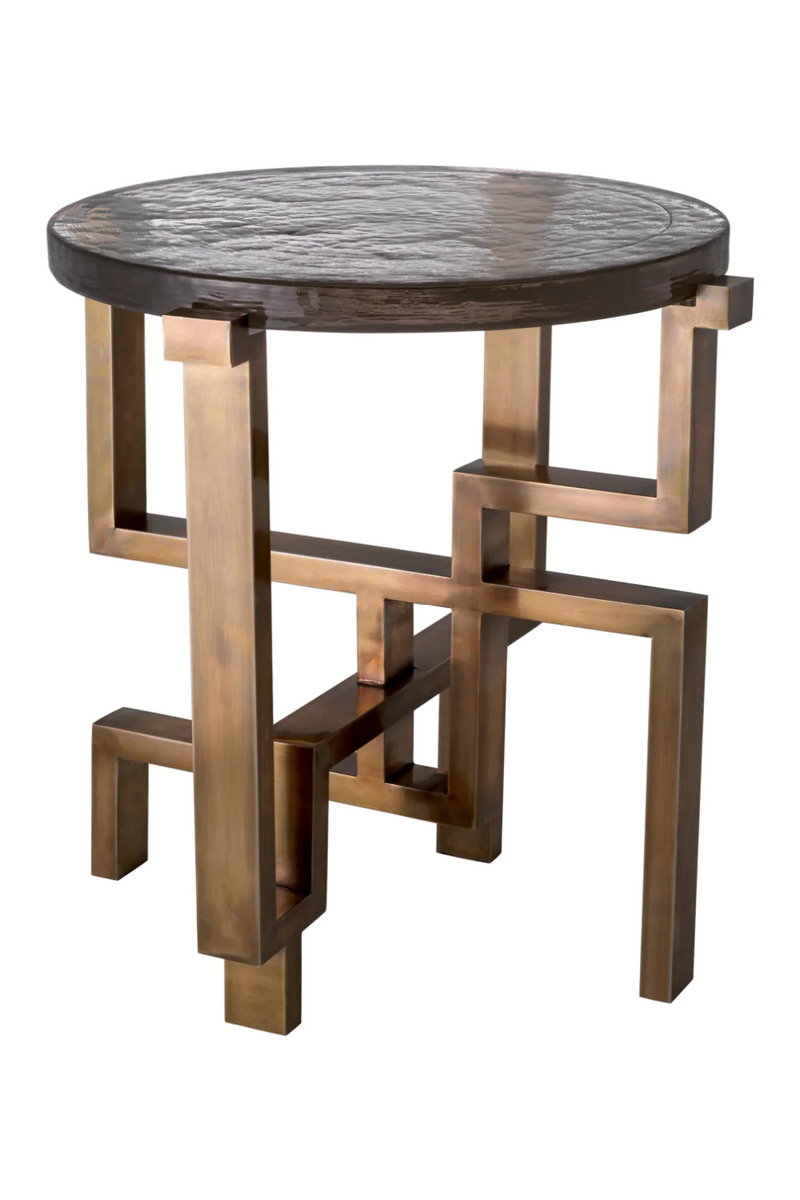 Modern Glass Side Table | Eichholtz Gee | Eichholtzmiami.com
