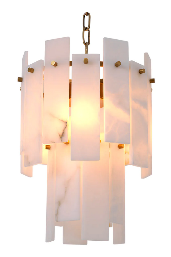 Alabaster Sheet Chandelier | Eichholtz Acevedo | Eichholtzmiami.com