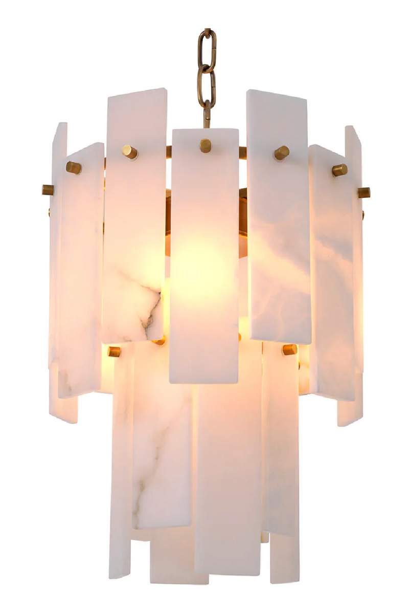Alabaster Sheet Chandelier | Eichholtz Acevedo | Eichholtzmiami.com