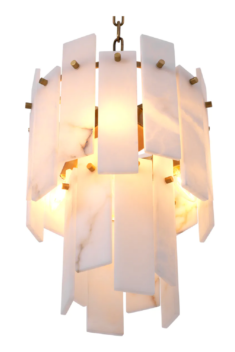 Alabaster Sheet Chandelier | Eichholtz Acevedo | Eichholtzmiami.com