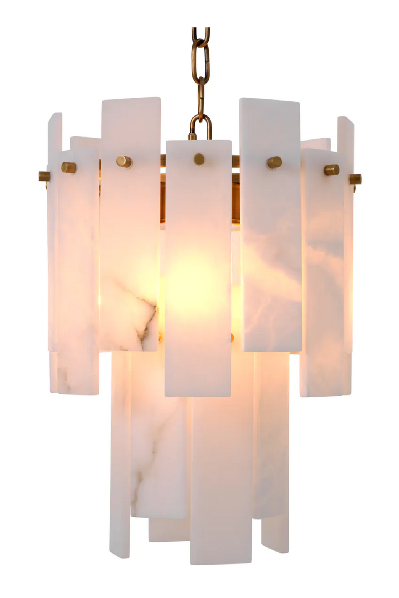 Alabaster Sheet Chandelier | Eichholtz Acevedo | Eichholtzmiami.com