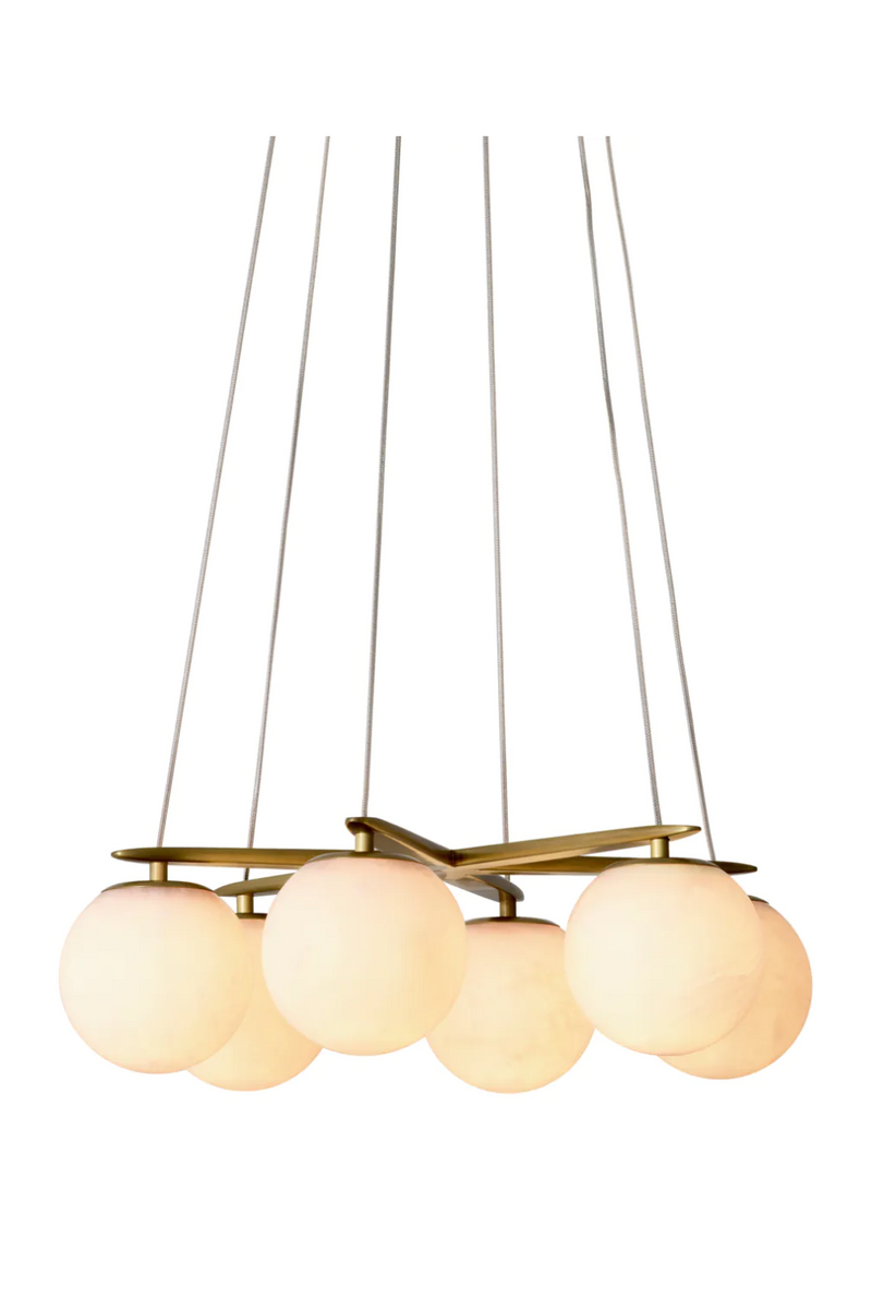 Alabaster Globes Chandelier | Eichholtz Morro | Eichholtzmiami.com