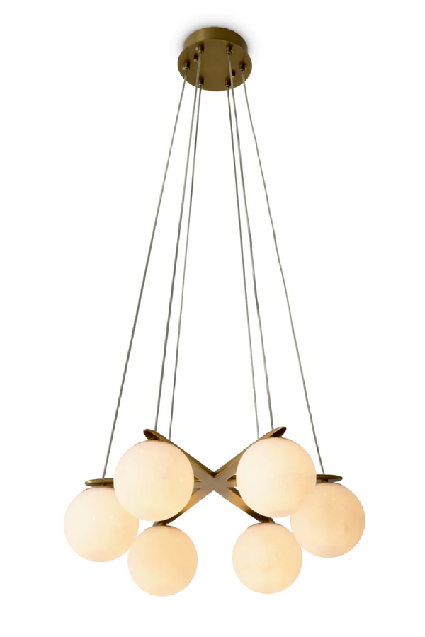 Alabaster Globes Chandelier | Eichholtz Morro | Eichholtzmiami.com