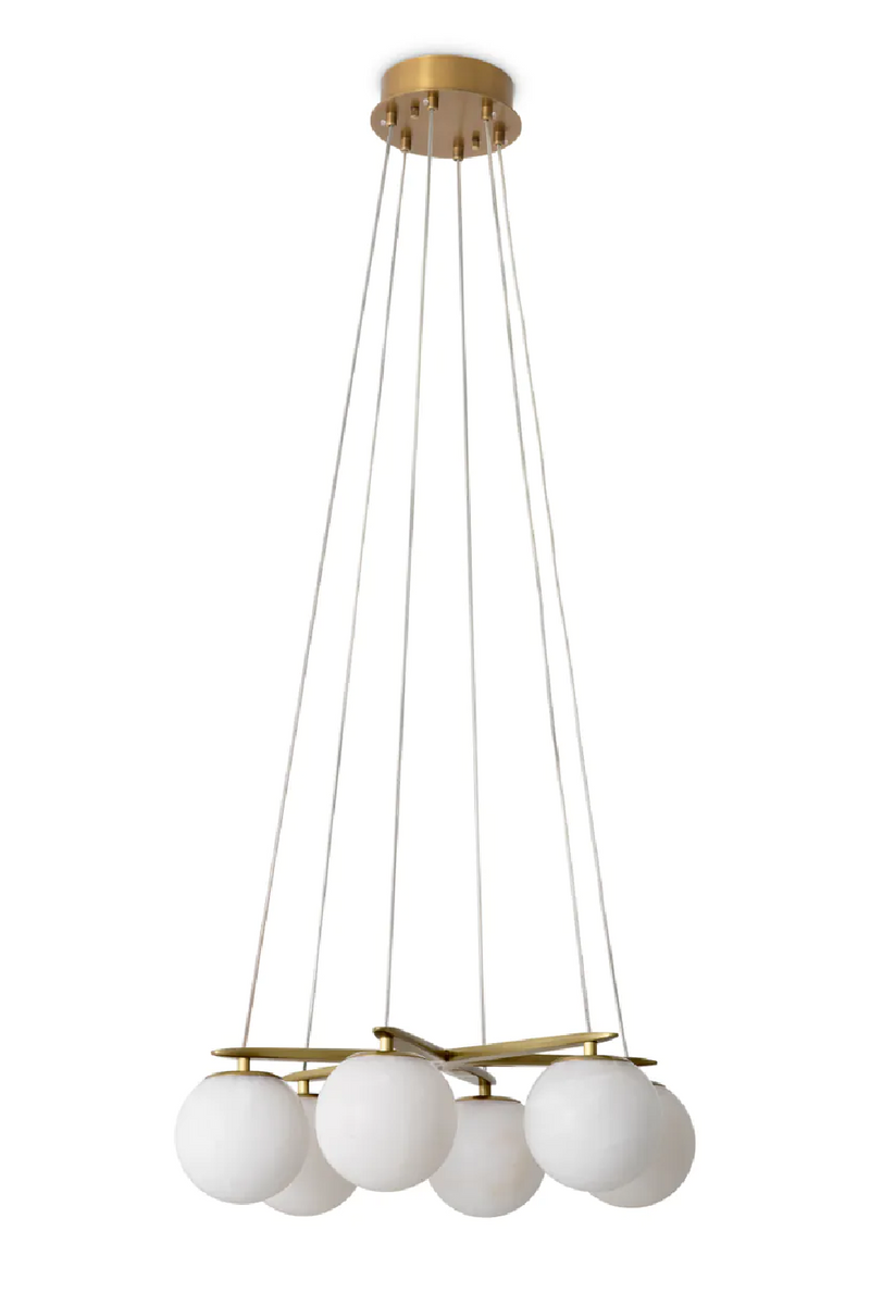 Alabaster Globes Chandelier | Eichholtz Morro | Eichholtzmiami.com