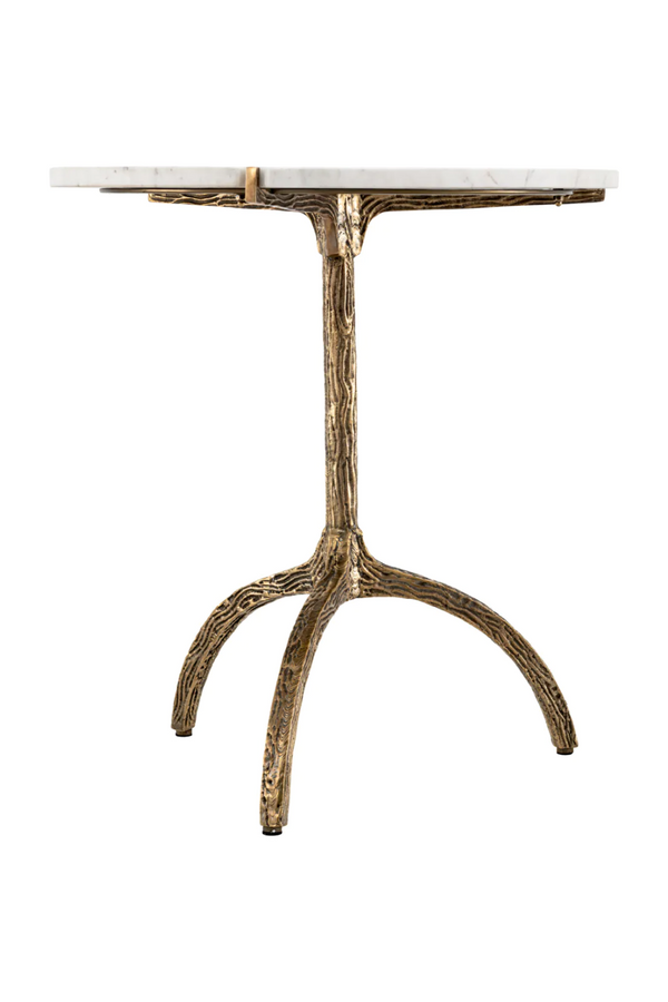 White Marble Round Dining Table | Eichholtz Cortina | Eichholtzmiami.com